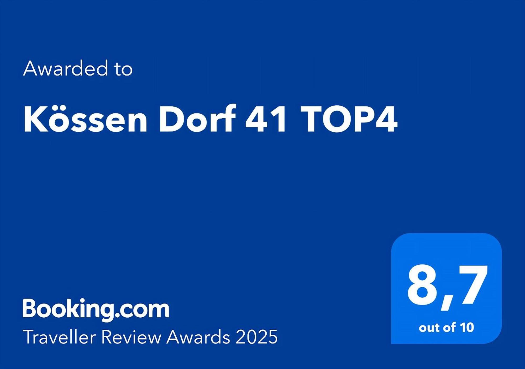 Koessen Dorf 41 Top4 Eksteriør billede